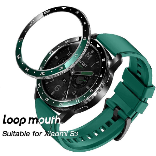 Συμβατό με το Xiaomi Watch S4 S3 Μεταλλικό πλαίσιο ρολογιού Smartwatch με αξεσουάρ 2
