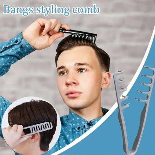 Χτένα styling μαλλιών με φαρδιά δόντια, χτένα μασάζ τριχωτού της κεφαλής, γ