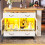 HOMAIRE 360 Rotating White Kitchen Island Table 6