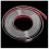 Compatible with 20mm Width Chrome Van Molding Strip 5m Length Self Adhesive Trim 3