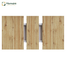 HOMAIRE Extendable White Dining Table 110-140cm