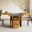 HOMAIRE Extendable Walnut Dining Table 118-158cm 4