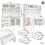 HOMAIRE White Highboard with LED & Wine Rack 2