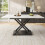 HOMAIRE Extendable Dining Table 120-160cm White 3