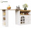 HOMAIRE White Rotating Sideboard with Drawers 1