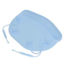 Saugnapf Tischset mit Tasche aus Silikon für