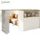 HOMAIRE 360 Swivelling White High Table 1
