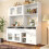 HOMAIRE White Multi-purpose Storage Cabinet 3