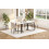 HOMAIRE 140x80cm White Marble Dining Table 2