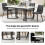 HOMAIRE 140x80cm White Marble Dining Table 3