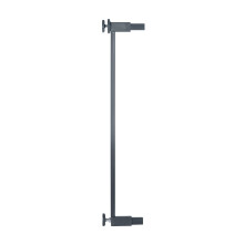 Easy Close Metal 7cm Baby Safety Gate Extension, No Drilling or Screws Required, Easy to Install Baby Stair Gate Pressure Fit Extension, Black