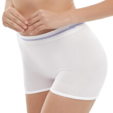 Women's Postpartum Knickers 5 Pack Maternity Over Bump Underwear Seamless and Breathable After Birth C Section White