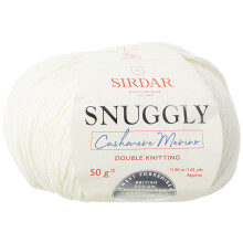 Snuggly Baby Cashmere Merino DK Double Knitting, Cream (451), 50g