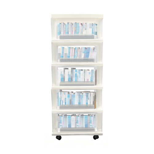 Plastic Storage Drawers 5 Organizer Drawer Cart