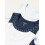 Body Baby Ärmellos, 6er Pack Deep Skye Blue (720), 62 2