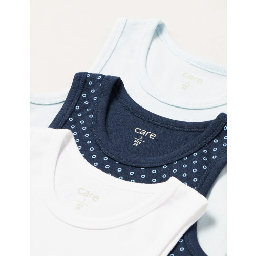 Body Baby Ärmellos, 6er Pack Deep Skye Blue (720), 62 1