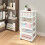 Plastic Storage Drawers 5 Organizer Drawer Cart 2