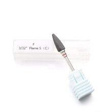 Nail Drill Bits SNERISE Ceramic Nail Drill Bits Gel Fine Medium Coarse - Removal Polishing Tool Pedicure Manicure Rotary Burr(Fine, 1 Pack)