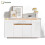 HOMAIRE LED Sideboard White Natural 140x40x80cm 1