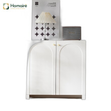 HOMAIRE White Storage Cabinet 80x40x80 cm