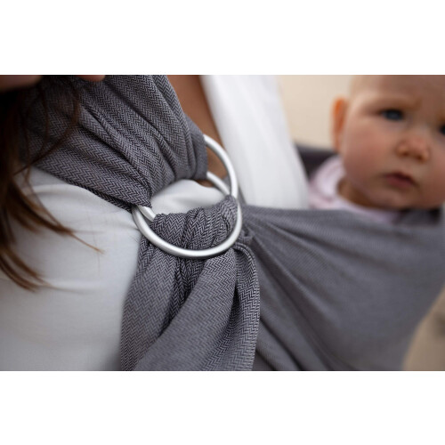 Ring Sling Grey Baby Carrier, 600 g 1