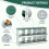 HOMAIRE 10-Compartment Green Chicken Nest Box 4
