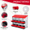 HOMAIRE 8-Compartment Red Chicken Nesting Box 4