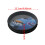 Wave Bead Ocean Drum Percussion with Fish Patton 10 inch 7