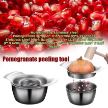 Pomegranate Peeling Artifact Deseeder Tool with Bowl Kitchen Juicers Peeler Set