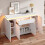 HOMAIRE LED Sideboard White Natural 140x40x80cm 3