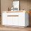 HOMAIRE LED Sideboard White Natural 140x40x80cm 6