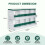 HOMAIRE 8-Compartment Green Chicken Nesting Box 2