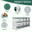 HOMAIRE 8-Compartment Green Chicken Nesting Box 3