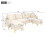 HOMAIRE 4-Seater U-Shaped Beige Modular Sofa 2