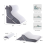 Bed Wedge Pillow Support Cushion 20-In-1 Back Support Pillow Memory Foam 4