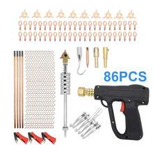 86pc Stud Welder Dent Puller Kit Car Body Panel Dent Spot Welding Repair Tool