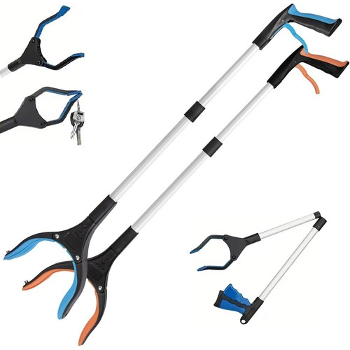 2 Pack Magnetic Grabber Stick, 360Â Rotating Head Helping Hand Tool,Lightweight