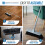 Silver Soft Indoor Broom Brush with Handle 3
