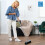 Silver Soft Indoor Broom Brush with Handle 2