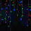 NOMA 240 Spectrum Colour Changing Icicle Lights, Multicoloured - 7m 1
