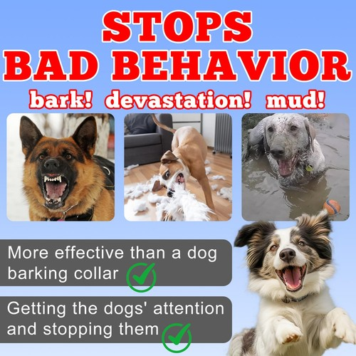 Pet Dog Anti Barking Repeller LED Ultrasonic Control Device Stop Bark Training 2