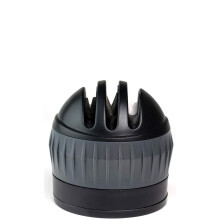 3 Stage Kitchen Knife Sharpener - Chefs Handheld Knife Sharpening Tool Gadget Helps Repair, Restore and Polish Blades. Diamond, Tungsten & Ceramic
