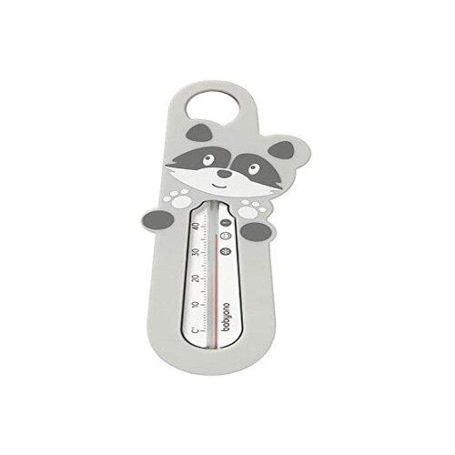 Baby bath thermometer, floating bath thermometer, grey