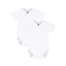 Unisex Babies’Short Sleeve Newborn Body (Pack of 2) , Variant 1, 0-3 months