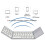 Foldable Bluetooth Keyboard with Touchpad, Wireless Mini Keyboard for PC, Tablet, Android, Smartphone - Silver 5