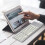 Foldable Bluetooth Keyboard with Touchpad, Wireless Mini Keyboard for PC, Tablet, Android, Smartphone - Silver 7