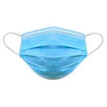 Disposable 3 Layer Face Masks x 100 – Face Coverings with Ear Loops, Adjustable Nose Clip, UK Stock