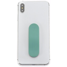 - Original Smartphone Finger Holder - Mobile Phone Grip & Stand - Compatible with iPhone, Samsung, Huawei - Green