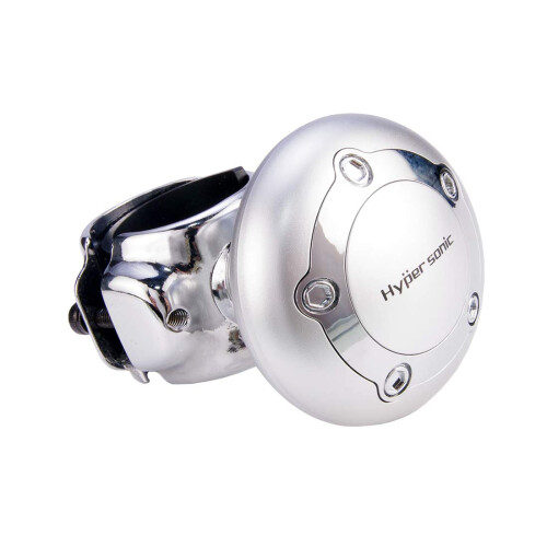 Vehicle Silver Steering Wheel Spinner Knob Plastic Car Power Handle Car Accessories