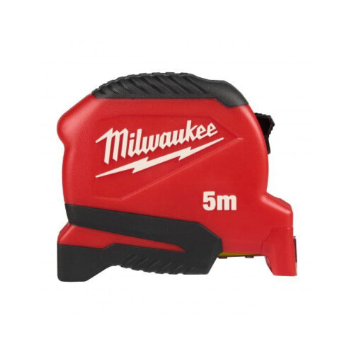 Milwaukee Kompakter Maßstab - MILWAUKEE - 4932498778 - 5 m - 25 mm - Rot/Schwarz